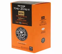 커피음료 썸네일이미지, 브랜드: 커피빈 제품명: 캡틴 아메리카노 미니 용량: 0.9ml