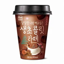 커피음료 썸네일이미지, 브랜드: 푸르밀 제품명: 생초콜릿라떼 용량: 250ml